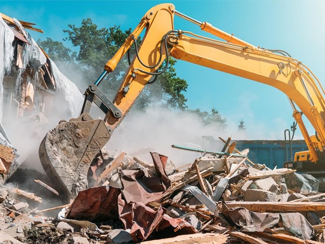 ¿Cómo es el proceso de demolición de un edificio?