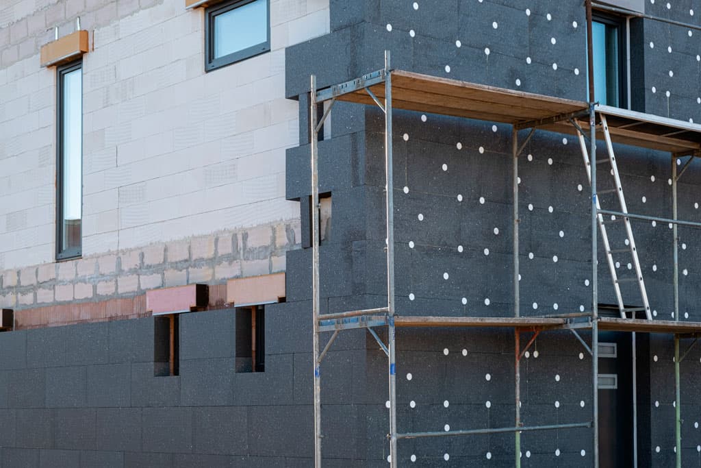 Aislamiento exterior de fachadas